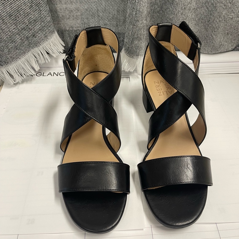Chunky heel sandals